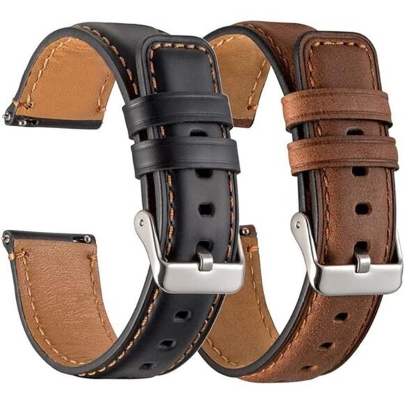 NEW  Samsung Galaxy Premium Leather Watch Bands main image 7